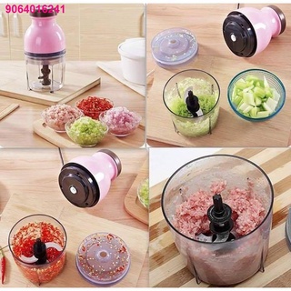 09.14▦■∏Electric Food Processor multifunction Home & Kitchen Cutter Rechargeable Electric Fruit Juic