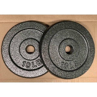 10LBS Standard Gym Plates - Hammertone Finish (Sold per PIECE - ISANG PIRASO)