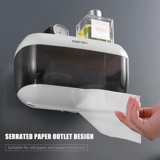 kitchen towel◈❄Menen Paper Towel Dispenser Wall Mounted Paper Towel Holder Dispenser Bathroom Toilet