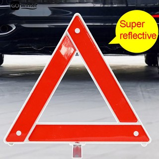 🔔 Car Hazard Reflective Warning Sign Triangular Breakdown Emergency Tool