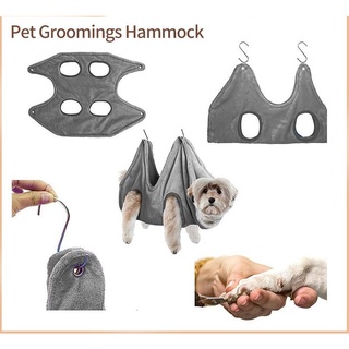 Pet Dog Hammock Helper Grooming Hammocks Restraint Bag For Cat Dog Nail Clip Trimming Bathing Towel
