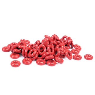 109Pcs Red Keycaps Rubber O-Ring Switch Dampeners Dark Red For Cherry MX Keyboard Dampers Key cap O Ring Replace Part (4)
