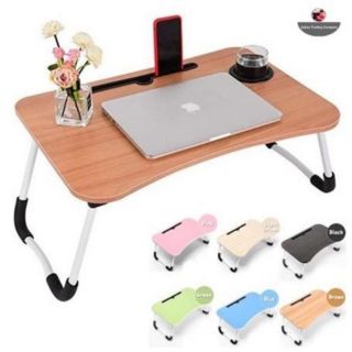 Foldable Lazy Bed Desk/Portable mainstays Laptop Wooden Table big szie 60x40