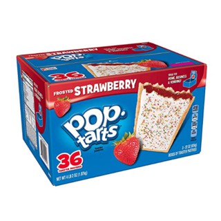 Kellogg's Frosted Strawberry Pop Tarts 36CT