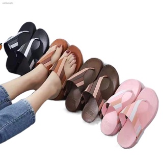 ♛mr.owl Fitflop Summer muffin thick bottom Slippers for women Flip-flops