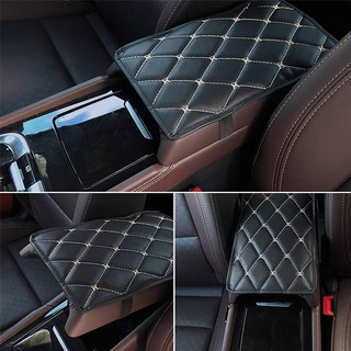 polishing pad✧Car Armrest Pad Cover Center Console Box Leather Cushion Armrests Acce