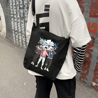 Backpack canvas bag ins medium bag crossbody Japanese men's backpack Korean style literary shoulder bag simple handbag lover's bag