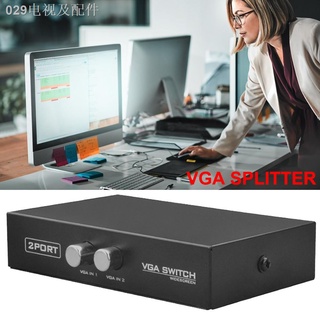 ✷✽VGA Switcher 2 In 1 Out VGA Computer Switcher 2 Port VGA Switcher 2 Way VGA Spli