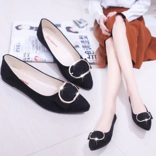 Korean Women doll shoes flat shoes loafers (1)