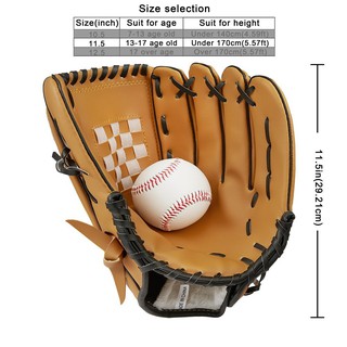 Baseball Gloves with Free Baseball Ball