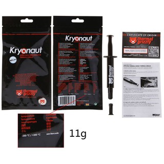 11g Thermal Grizzly Kryonaut CPU Processor Heatsink Fan Thermal Compound Cooling Thermal Grease Cooler Paste Silicone (1)