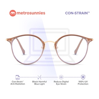 MetroSunnies Yuri Specs Con-Strain Anti Radiation Eyeglasses For Women Men Blue Light Eyewear (1)