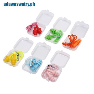 [wnswatry]Ear plugs Reusable Silicone Earplugs Noise Blocking Hearing Protection