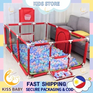 Indoor and outdoor Kids Safety Fence children's fence Rectangular Playpen Pool Crib fence