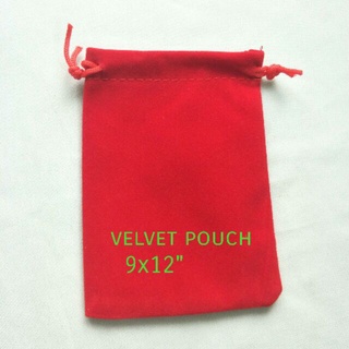 【spot goods】 ✢3pcs Velvet pouch(9x12cm)