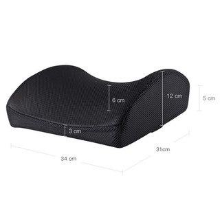 Lumbar Back Pillow Memory Foam Cushion for Office Home Car (8)