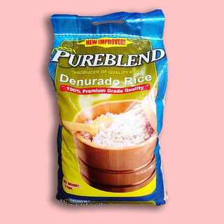 Denurado white rice/bigas 5 Kgs
