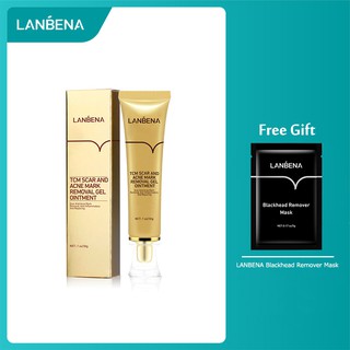 LANBENA Scar Remover Gel Skin Care Repair Face Body Whitening Moisturizing Essence Blackhead Acne Spots Removal Cream 30g