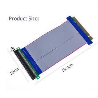 Geeka-PCI-E 16X Riser Card Extender Extension Cable 19.4cm (8)