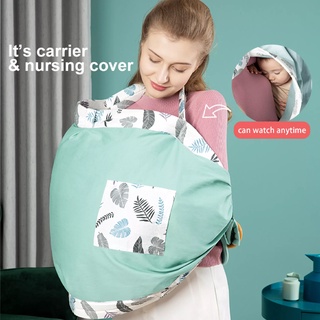 Baby Carrier Newborn Nursing Towel Four Seasons Baby Sling Wrap Breathable Carrier (2)