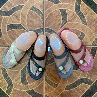 Kayangkaya Fitflop Summer muffin thick bottom sandals for women Fttilop fashion slipper