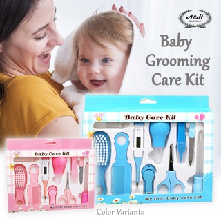 10PCS Set Newborn Baby Grooming Care Kit