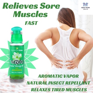 [Pretty] All Natural Stress Relief Classique Therapel Herbal Massage Oil