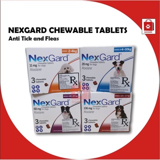 Nexgard Anti Tick and Fleas Chewable for Dogs