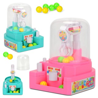 Mini Doll Machine Grab Ball Candy Catcher Gum Crane (1)