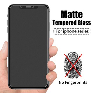 iPhone 13 12 11 Pro XS Max XR X 6 6S 7 8 Plus SE 2020 Full Matte Tempered Glass Screen Protector