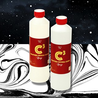 C3 Epoxy Resin (Rouge) Ratio 1:1 Crystal Clear Resin | Odorless | No Bubbles