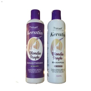 Ang bagong₪¤Monea Keratin Purple Shampoo and Conditioner 250ml 100ml