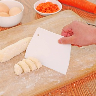 Ladder Shaped Dough Oil Scrapers Blades PP White Cutters Cutting Baking Tools Kitchen Gadgets solidvalue.ph