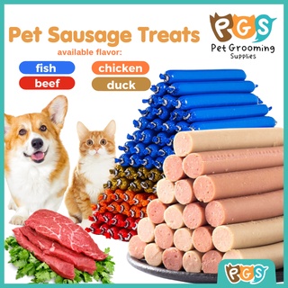 PGS Pet Sausage Snack Treat For Dog, Cat and Hamster Sausage Sold per Piece Pet Food Sausage Treat