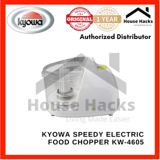 Kyowa Speedy Electric Food Chopper Onion Cutter Garlic Mincer Chopper Graters KW-4605 (House Hacks)