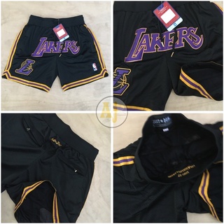 los angeles lakers hardwood classic mitchell and ness just don shorts