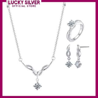 Lucky Silver Italy 92.5 Silver Ladie's Set S07