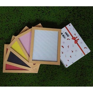 StationeryGift Boxes₪[Panda house] Retro Letter Board With Free 1 Set Of Letters