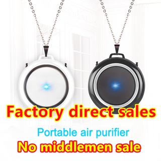 Factory direct sale 2021 Wearable Air Purifier Necklace Air Freshener Ionizer 6 Million Negative Ion (1)