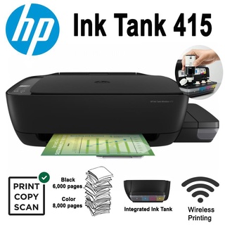 ▬HP Ink Tank Wireless 415 Printer