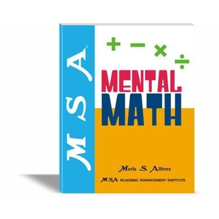 MSA Mental Math (Authentic / Brand New)