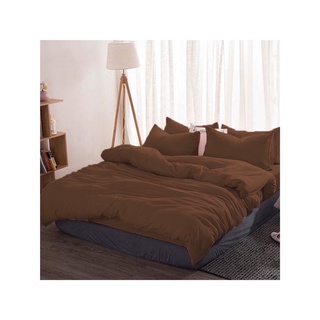 PLAIN 5in1 Beddings Set QUEEN Size (Bedsheet with comforter)