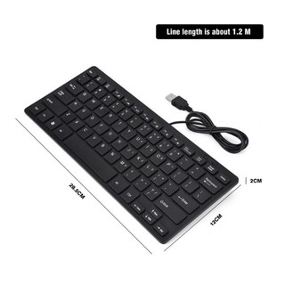 Multimedia USB Mini Keyboard Universal For PC (2)