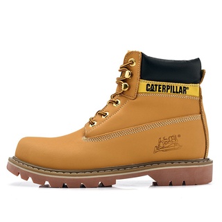 Caterpillar Men's Plain Soft-Toe Boot Boot Kerja Lelaki Caterpillar