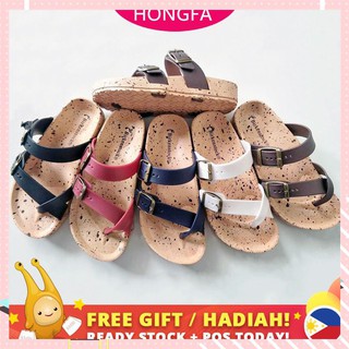 【Available】 HF korean version kids fashion slipper sandal slip ons for boys and girls cod hf166