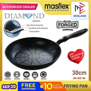 Masflex Diamond Series 30cm Non-Stick Fry Pan Induction Ready - Suitable for All Stovetops NS-KO-96