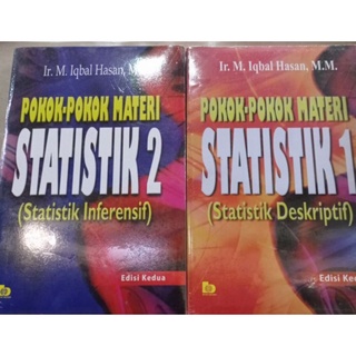Statistics Materia Materia Books Book 1 & 2 by. Iqbal Hasan