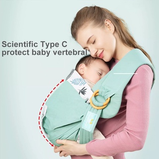 Baby Carrier Newborn Nursing Towel Four Seasons Baby Sling Wrap Breathable Carrier (3)