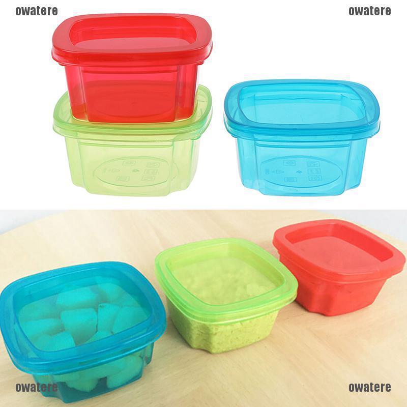 [YNW3] 200ML Baby food boxes container baby snacks storage boxes mini portable cr BAB