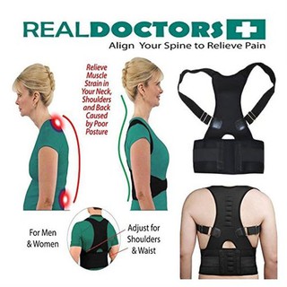 Back Brace Posture Corrector - Best Fully Adjustable Support for Lower and Upper Back Pain